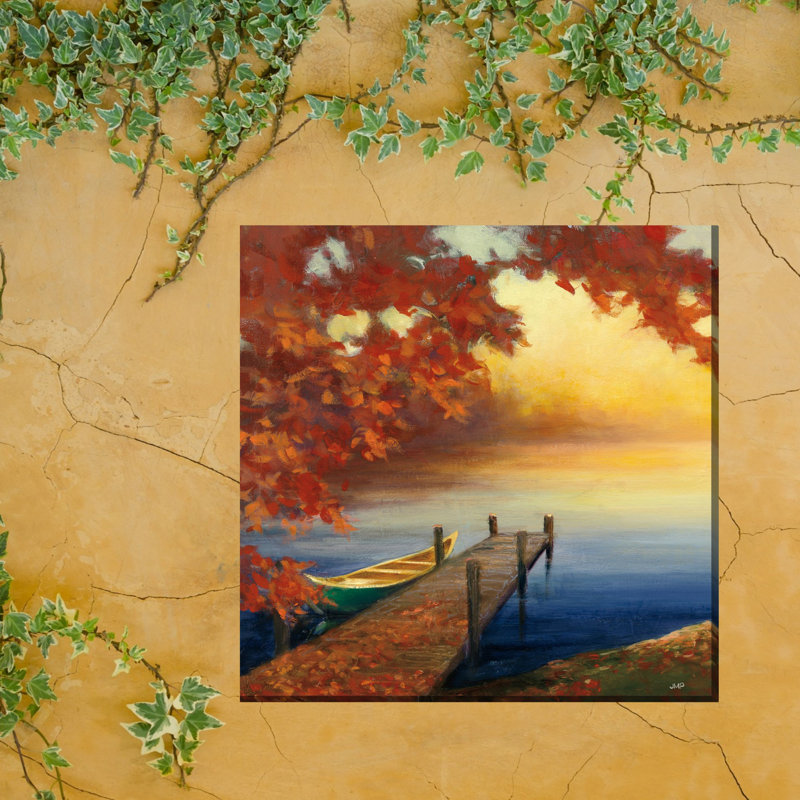 Art extérieur d'automne Dock