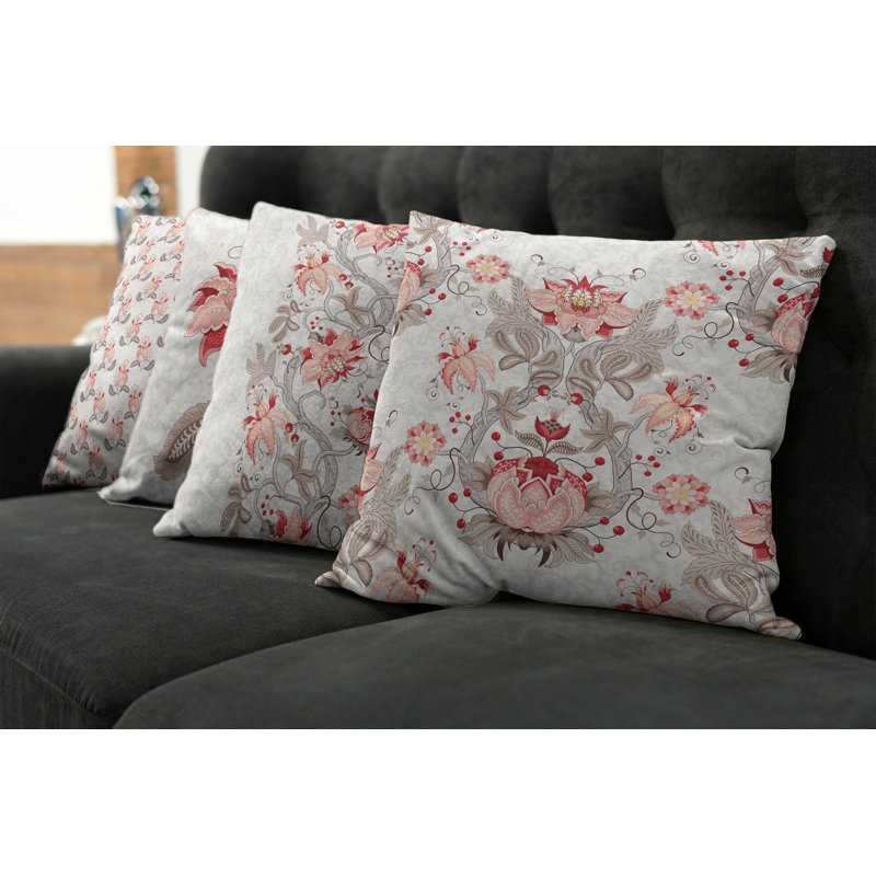 Ensemble de housse de coussin 4 pièces, 16" x 16"