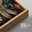 Ensemble de 3 reproductions d'art sur toile d'insectes et de fleurs rétro - Décoration de jardin papillon et libellule pour un intérieur inspiré de la nature-115209630-115209635-115209629