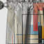 Geometric Abstraction Composition III - Rideau abstrait occultant à motif géométrique abstrait - 1 panneau-107824710