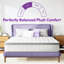 Matelas hybride moelleux 12 po - Sleep by Wayfair ™-150337835-201749772