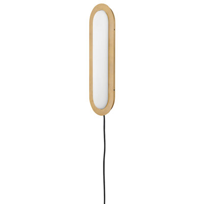Emme 22-in Integrated LED Elliptical Bath Vanity w/ Etched Opal Glass