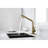Spot Gold Stainless Steel Laundry Faucet With Single Pull-Out And Dual Spray, 360 Rotating Nozzle, Corrosion Treatment, Suitable For Daily Cleaning Spray In Stainless, High Simple Water Flow Control,