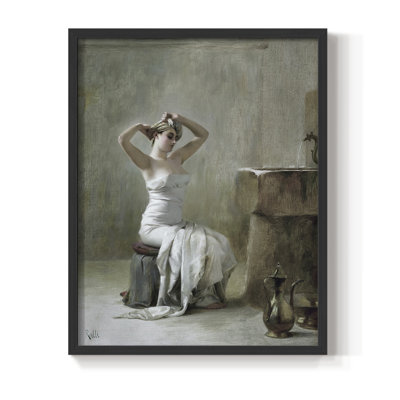 «Vintage Portrait Print Lxxix» sur papier