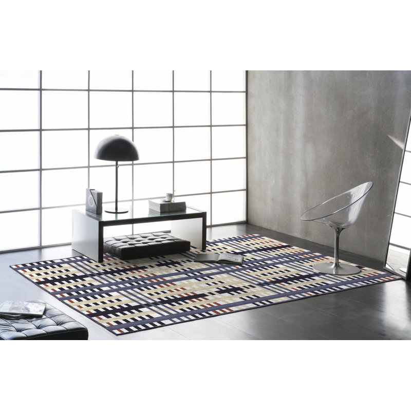 Albers Plaid Area Rug, Rectangle 160 x 230cm