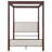 Pipkins Metal Canopy Bed Rust Brown-106958083