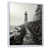 White Floater Framed
