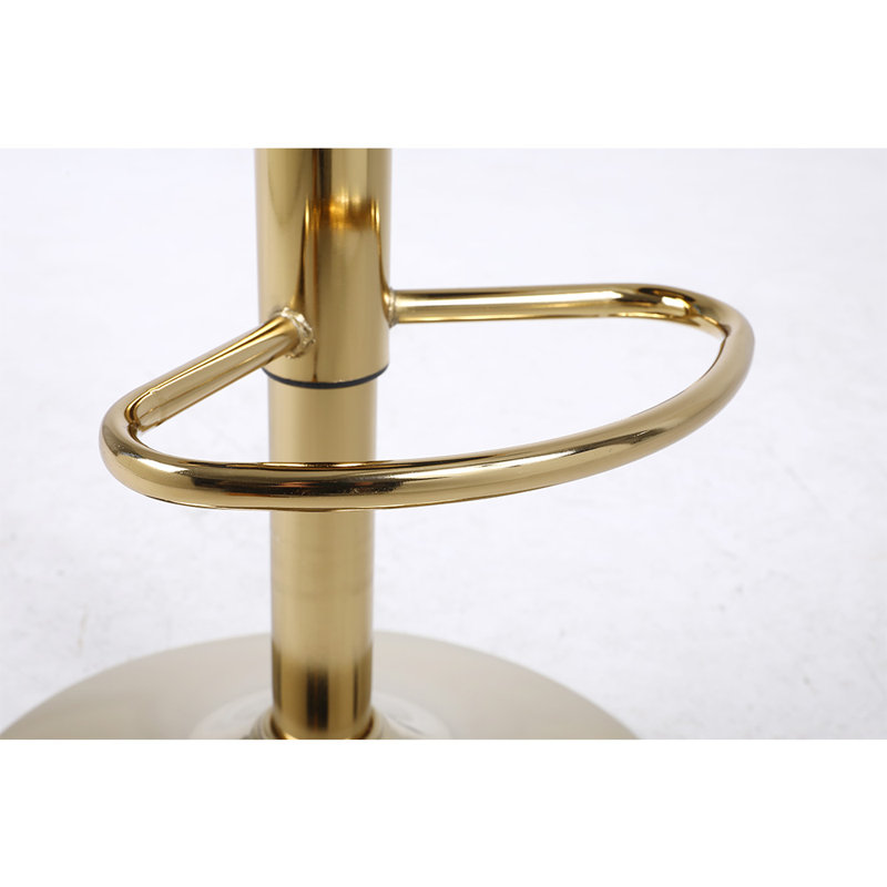 Tabouret pivotant à hauteur réglable Konstantino, Vert