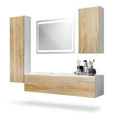 Aariyona 4-Piece Bathroom Furniture Suite