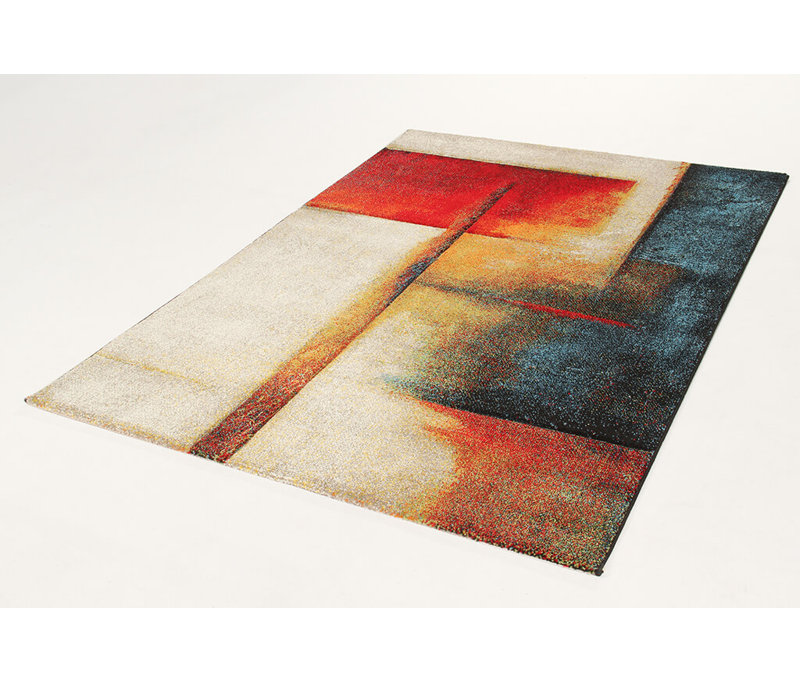 Decoste Rectangle Geometric Area Rug, Rectangle 133 x 190cm