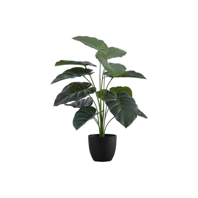 Pot 23,5 po Faux Alocasia en polypropylène (PP)