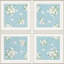 Roses de Noel I-IV (Var.1) Framed Print