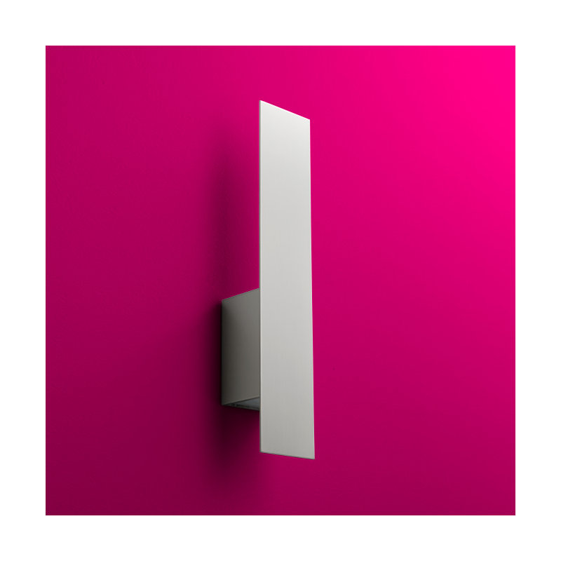 Alius Armed Sconce, Satin Nickel