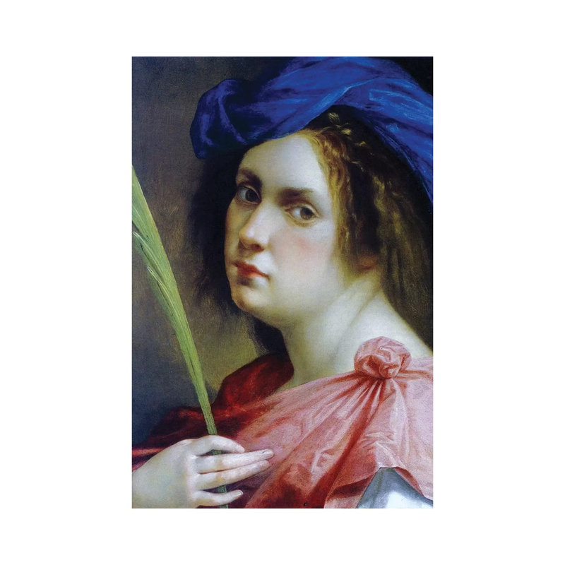 Self Portrait As A Martyr, C.1615 by Artemisia Gentileschi - Wrapped Canvas Painting
