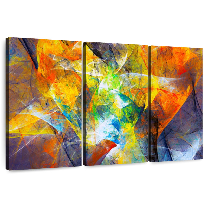 Avery Eccentric Motion Abstract, 24" H x 38" W