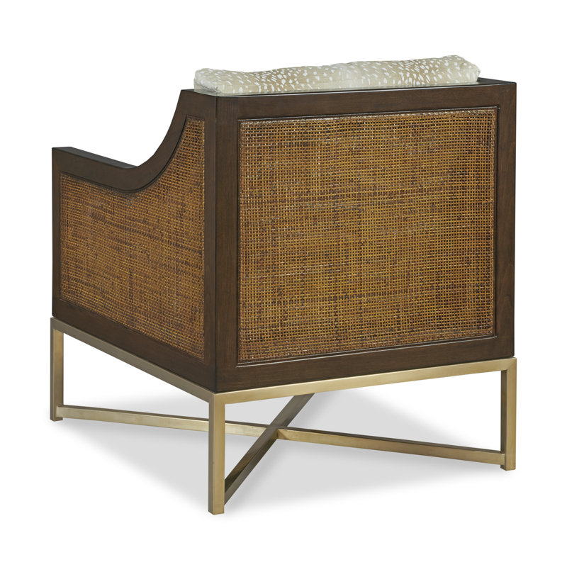 Belize Upholstered Armchair, Fawn