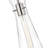 Gena Steel Armed Sconce-24447639