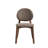 Hadasa 5Pcs Walnut Finish Dining Room Set
