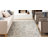 Margarida Blue Floral Ornamental Area Rug-386778892