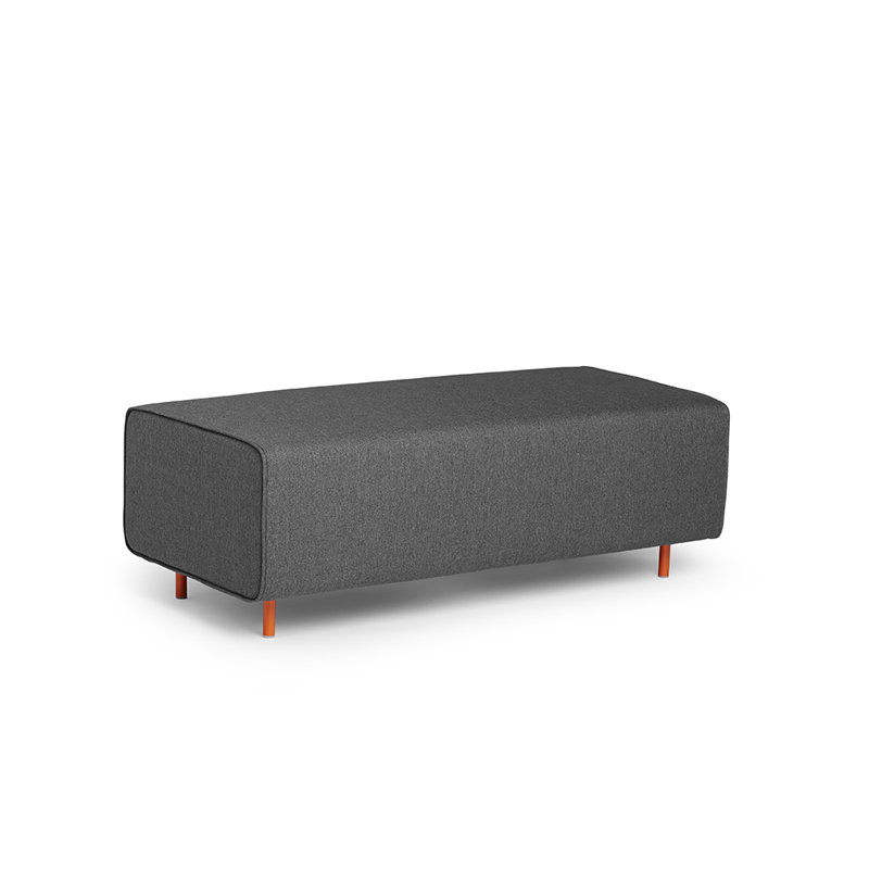 Banc Block Party, Gris foncé