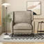 Fauteuil inclinable surdimensionné en tissu texturé-498436224