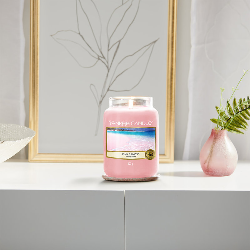 Pink Sands Scented Jar Candle
