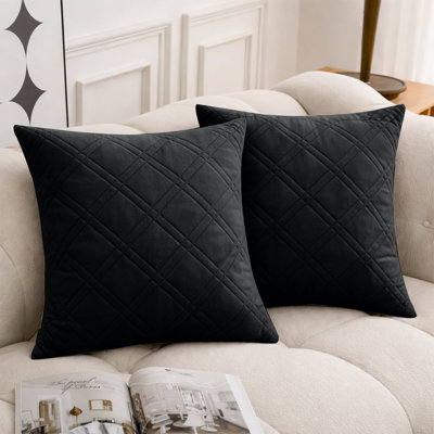 Geometric Square Cushion