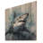 Fierce Shark II - Shark Wood Wall Art-940437836