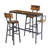 Aricel 2 - Person Four Leg Dining Set