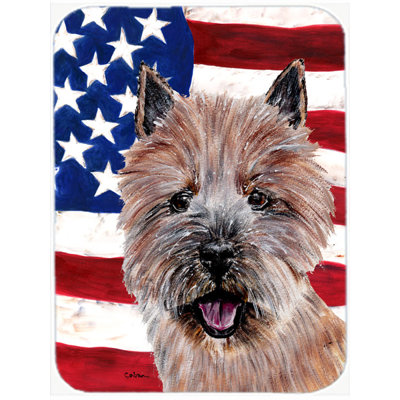 Patriotic Wood Glass Cutting Board