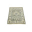 Tapis oriental taupe à motif floral Osh Chobi Peshawar-1674678545