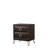 Tablita Dark Merlot Finish Nightstand (Only Nightstand)