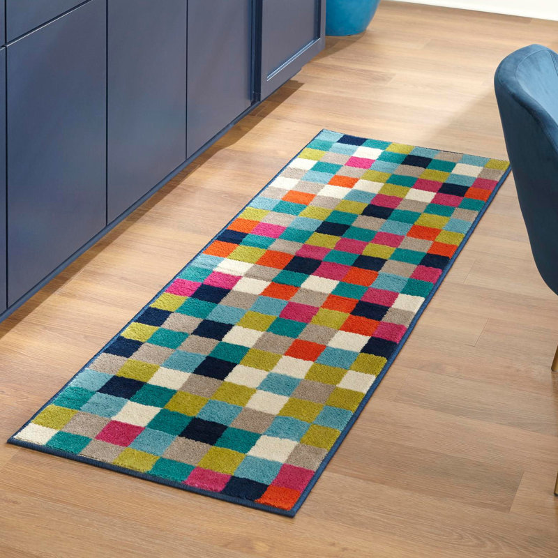 Analiese Geometric Indoor Rug, Runner 2' x 8'