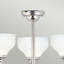 Beallsville Glass Semi Flush Mount