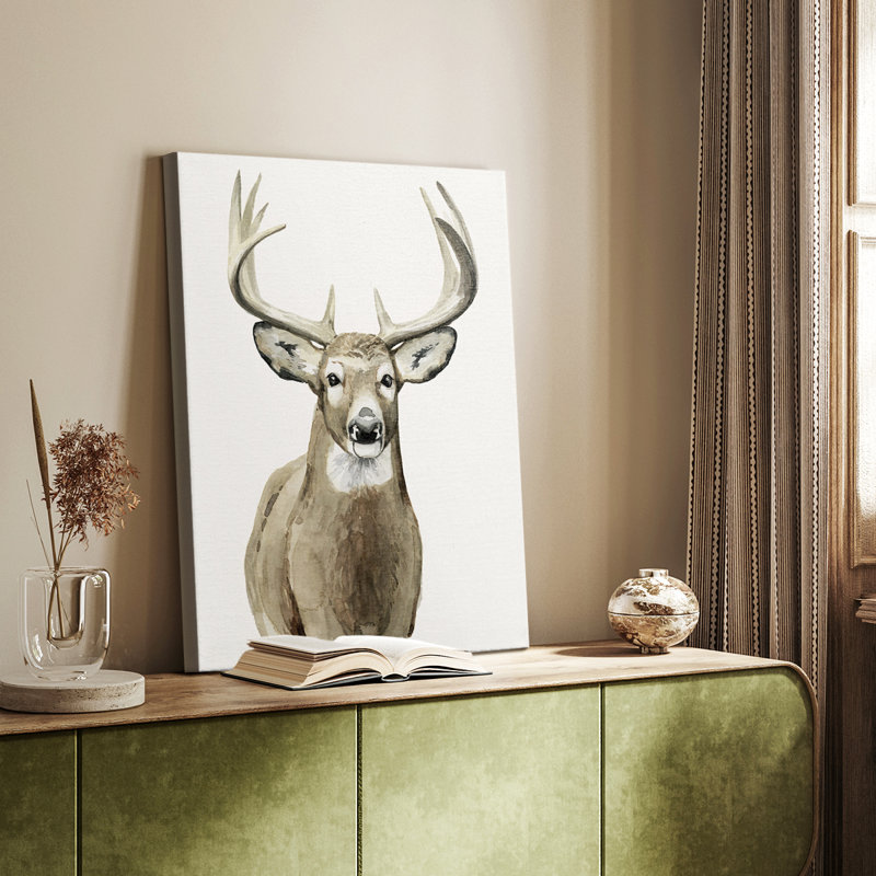Handsome Whitetail II - galerie sur mesure, H 36 po x l 24 po