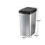 Stylish 45L Kitchen Bin with Innovative Swing-Lift Lid