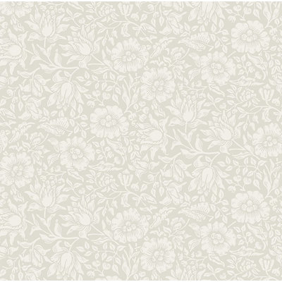 Mallow Floral Roll