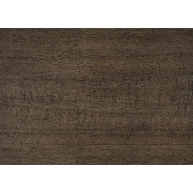 Chaises de salle à manger contemporaines (de 2), finition brune, revêtement texturé gris, assise de 18,5 po de largeur, 2 chaises, assise en tissu, hauteur de 39 po, fabrication en bois