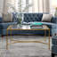 Rope Glass Cocktail Table