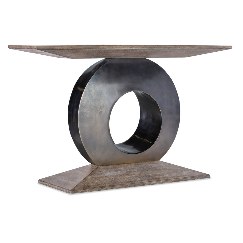 Modern Mood 56'' Solid Wood Top Console Table, Mink