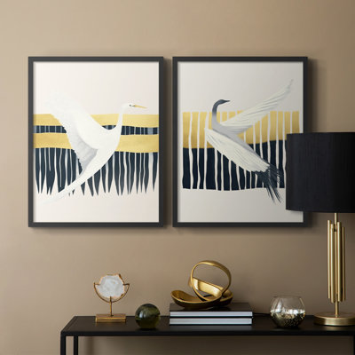 ANIMALS Series CCCCLXXIX - Reproduction encadrée de qualité supérieure - prêt à être accroché - aucun clou requis - aucun clou requis