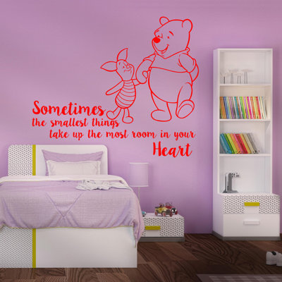 Décalcomanie murale winnie classic the pooh chambres
