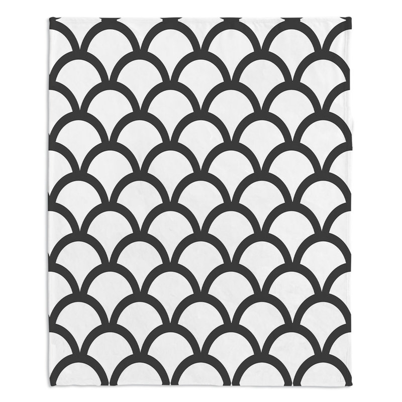 Hand Woven Throw Blanket, 51" W x 60" L