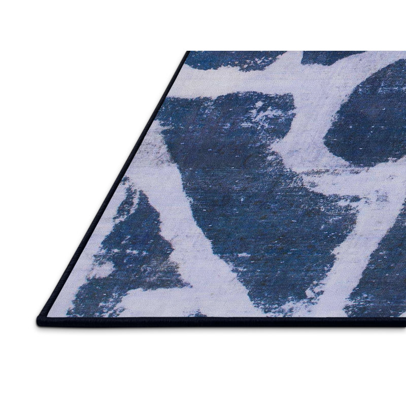 Abstract Indoor Rug, Rectangle 2' x 3'