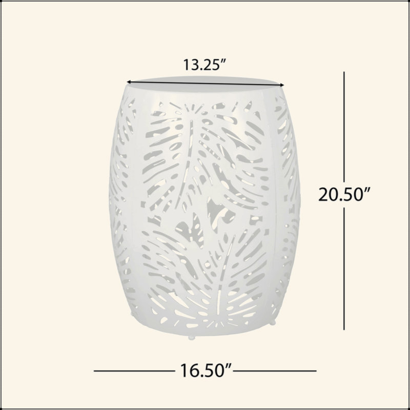 Table de bout en métal robuste et élégante pour une utilisation et une décoration polyvalentes