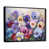 Black Floater Framed