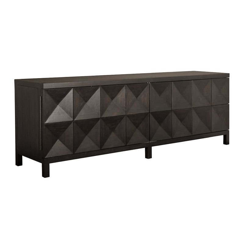 Quadrant 4 Door Sideboard, Ebony