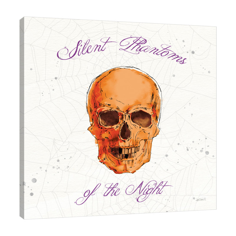 «Phantoms Of The Night VII Color», toile tendue par Anne Tavoletti, H 24 po x l 24 po x P 1,5 po