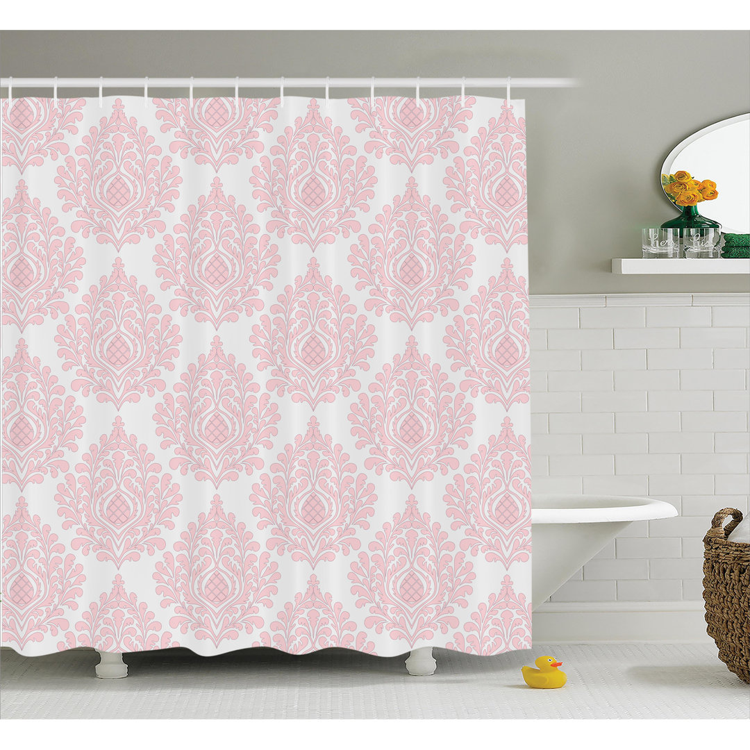 Shower Curtain with Hooks Included East Urban Home 