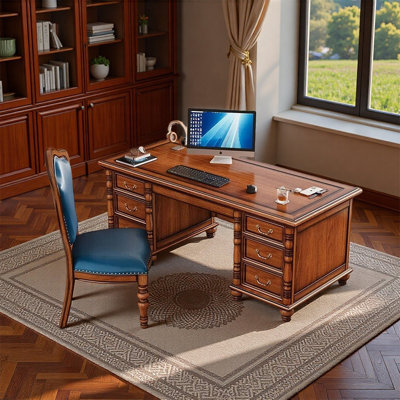 Ensemble de bureau et de chaise American